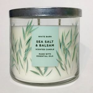 SEA SALT & BALSAM 3 Wick Candle
